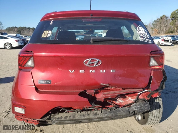 2023 Hyundai Venue Limited with VIN KMHRC8A30PU276750, listed as a Copart auction lot 88676275 with NaN miles and Salvage Title. Bid and sale history available at carsss.com. Image 6.
