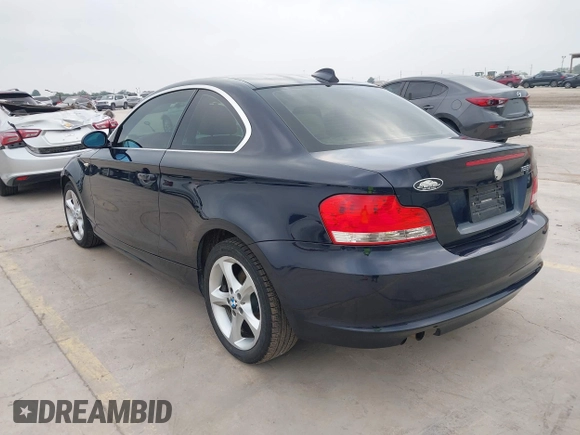2009 BMW 1 Series 128i with VIN WBAUP93529VF48722, listed as a IAAI auction lot 42274781 with 108,528 mi miles and . Bid and sale history available at DreamBid. Image 3.
