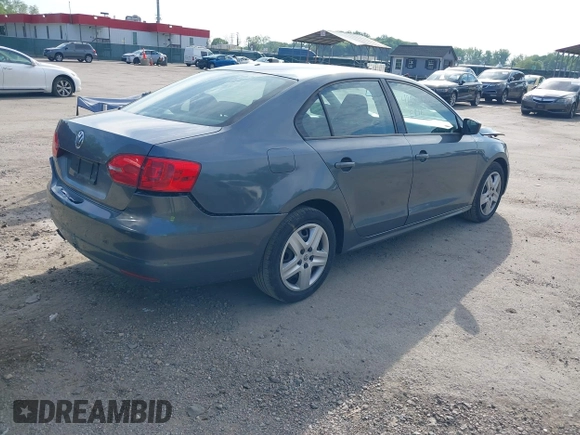 2013 Volkswagen Jetta S with VIN 3VW2K7AJXDM222855, listed as a IAAI auction lot 42155225 with 45,724 mi miles and . Bid and sale history available at DreamBid. Image 4.