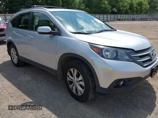 2013 Honda CR-V EX-L with VIN 2HKRM4H79DH640074, listed as a IAAI auction lot 42503002 with 86,309 mi miles and . Bid and sale history available at DreamBid. Image 1.