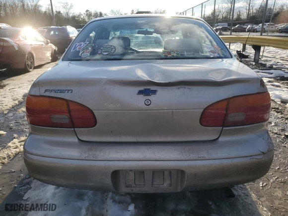 2002 Chevrolet Prizm with VIN 1Y1SK52882Z415483, listed as a Copart auction lot 88315995 with 247,185 mi miles and Salvage Title. Bid and sale history available at carsss.com. Image 6.