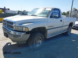 1995 Dodge 2500 with VIN 1B7KF26Z5SS366424, listed as a IAAI auction lot 42171363 with 156,580 mi miles and . Bid and sale history available at DreamBid. Image 2.