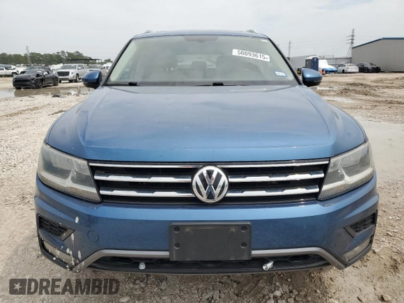 2018 Volkswagen Tiguan SEL with VIN 3VV3B7AX9JM069667, listed as a Copart auction lot 50093615 with 52,741 mi miles and Clean Title. Bid and sale history available at DreamBid. Image 5.