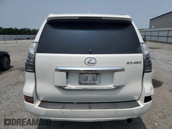 2015 Lexus GX 460 with VIN JTJBM7FX8F5101824, listed as a Copart auction lot 58498965 with 188,070 mi miles and Salvage title. Bid and sale history available at DreamBid. Image 6.