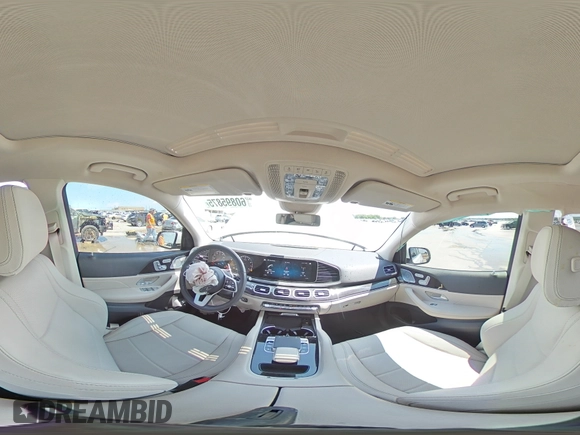 2020 Mercedes-Benz GLE 350 with VIN 4JGFB4JB0LA290875, listed as a Copart auction lot 60895875 with 54,129 mi miles and Salvage title. Bid and sale history available at DreamBid. Image 16.