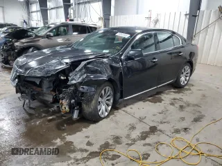 2013 Lincoln MKS with VIN 1LNHL9EK8DG611332, listed as a Copart auction lot 58043345 with 118,910 mi miles and Non repairable. Bid and sale history available at DreamBid. Image 1.