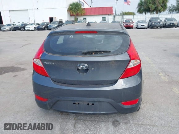 2012 Hyundai Accent GS with VIN KMHCT5AE7CU050253, listed as a IAAI auction lot 40601479 with 88,734 mi miles. Bid and sale history available at carsss.com. Image 16.