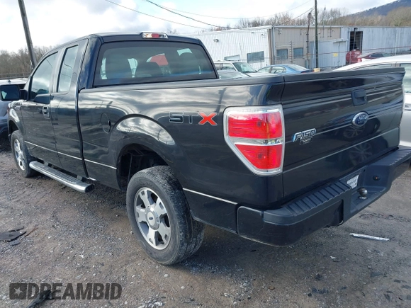 2010 Ford F-150 XL with VIN 1FTEX1CW2AFD49537, listed as a IAAI auction lot 41577517 with 242,153 mi miles. Bid and sale history available at carsss.com. Image 3.