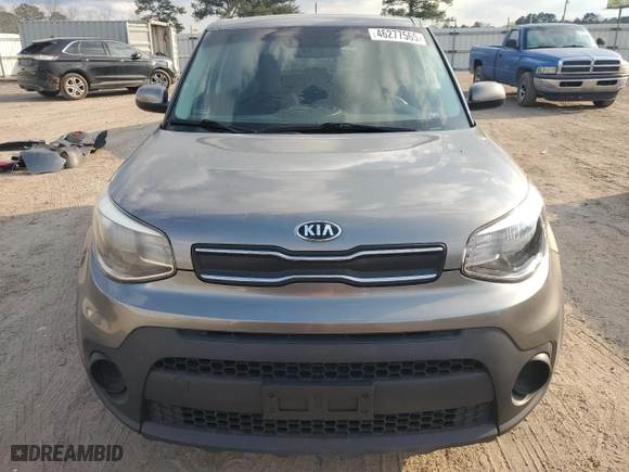 2019 Kia Soul with VIN KNDJN2A27K7022718, listed as a Copart auction lot 46277565 with 45,227 mi miles and Salvage Title. Bid and sale history available at carsss.com. Image 5.