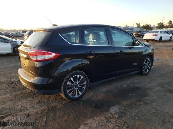 2017 Ford C-Max Energi Titanium with VIN 1FADP5FU7HL107082, listed as a Copart auction lot 71575322 with 86,245 mi miles. Bid and sale history available at carsss.com. Image 3.