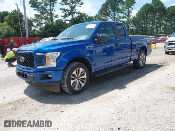 2018 Ford F-150 XL with VIN 1FTEX1CP9JFB49232, listed as a IAAI auction lot 42563844 with 46,297 mi miles and . Bid and sale history available at DreamBid. Image 2.