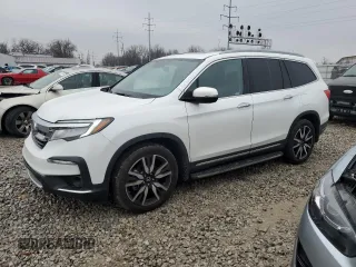 2021 Honda Pilot Elite with VIN 5FNYF6H08MB024367, listed as a Copart auction lot 83062244 with 55,020 mi miles and Salvage Title. Bid and sale history available at carsss.com. Image 1.