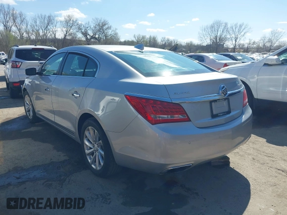 2015 Buick LaCrosse Leather with VIN 1G4GB5G34FF268668, listed as a IAAI auction lot 41900303 with 87,249 mi miles and . Bid and sale history available at DreamBid. Image 3.