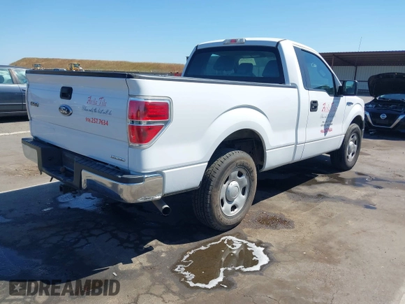 2011 Ford F-150 XL with VIN 1FTMF1CM1BKD21458, listed as a IAAI auction lot 42194507 with 126,992 mi miles and . Bid and sale history available at carsss.com. Image 4.