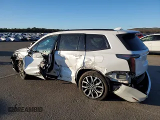 2022 Cadillac XT6 Sport with VIN 1GYKPHRS1NZ131085, listed as a Copart auction lot 87600915 with 23,251 mi miles and Salvage Title. Bid and sale history available at carsss.com. Image 2.