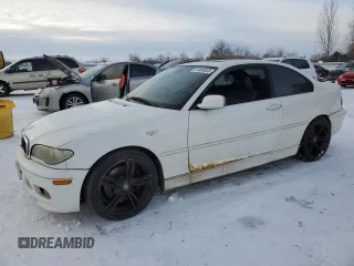 2004 BMW 3 Series 330Ci with VIN WBABD53444PL10073, listed as a Copart auction lot 44698835 with 377,181 mi miles and Clean Title. Bid and sale history available at carsss.com. Image 1.
