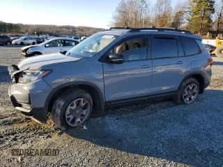 2023 Honda Passport TrailSport with VIN 5FNYF8H65PB003562, listed as a Copart auction lot 84551534 with 0 mi miles and Salvage Title. Bid and sale history available at carsss.com. Image 1.