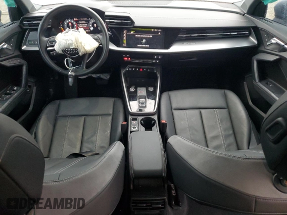 2023 Audi A3 Premium z VIN WAUAUDGY5PA114749, wystawiony jako Copart lot #42438705 z przebiegiem 35 087 mil mil oraz Szkoda całkowita • Salvage title. Historia ofert i sprzedaży dostępna na DreamBid. Obrazek 8.
