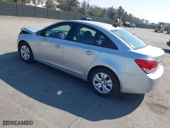 2014 Chevrolet Cruze LS with VIN 1G1PA5SG6E7412949, listed as a IAAI auction lot 41634532 with 109,195 mi miles. Bid and sale history available at carsss.com. Image 3.