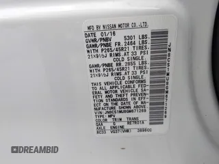 2016 Infiniti QX70 z VIN JN8CS1MU8GM671269, wystawiony jako IAAI lot #42467096 z przebiegiem 74 918 mil mil oraz . Historia ofert i sprzedaży dostępna na DreamBid. Obrazek 9.