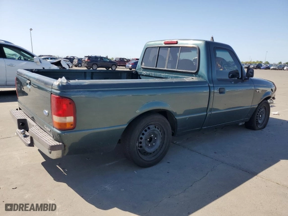 1996 Ford Ranger XL with VIN 1FTCR10A4TPB46270, listed as a Copart auction lot 52410075 with 184,624 mi miles and Salvage Title. Bid and sale history available at carsss.com. Image 3.