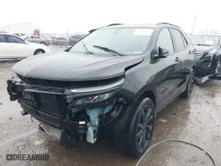 2024 Chevrolet Equinox RS with VIN 3GNAXMEG4RL165800, listed as a IAAI auction lot 41078613 with 19,777 mi miles. Bid and sale history available at carsss.com. Image 2.