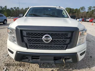 2021 Nissan Titan S with VIN 1N6AA1ECXMN510209, listed as a Copart auction lot 45485795 with 71,495 mi miles and Salvage title. Bid and sale history available at DreamBid. Image 5.