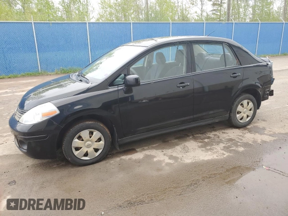 2009 Nissan Versa 1.6 with VIN 3N1CC11E99L439690, listed as a Copart auction lot 57573945 with 237,314 mi miles and Salvage title. Bid and sale history available at DreamBid. Image 1.