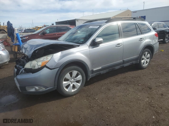2011 Subaru Outback 2.5i Limited Pwr Moon with VIN 4S4BRCKC5B3367853, listed as a Copart auction lot 51460035 with 176,512 mi miles and Salvage Title. Bid and sale history available at carsss.com. Image 1.