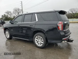 2023 Chevrolet Tahoe Premier с VIN 1GNSKSKDXPR379603, выставлен на аукционе Copart как лот 50638965 с пробегом 18 949 миль миль и Списание • Salvage title. История ставок и продаж доступна на DreamBid. Изображение 2.