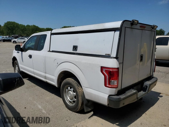 2017 Ford F-150 XL with VIN 1FTEX1C87HKE38751, listed as a Copart auction lot 52133645 with 169,510 mi miles and Clean Title. Bid and sale history available at carsss.com. Image 2.