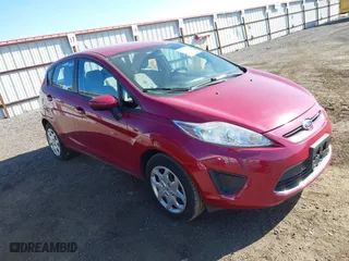 2011 Ford Fiesta SE with VIN 3FADP4EJ8BM162714, listed as a IAAI auction lot 42082103 with 128,876 mi miles. Bid and sale history available at carsss.com. Image 1.