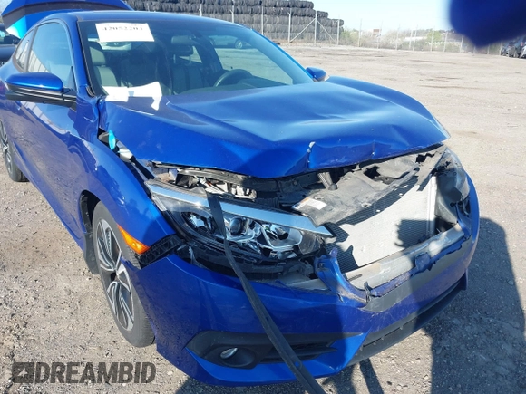 2016 Honda Civic EX-T with VIN 2HGFC3B33GH358842, listed as a IAAI auction lot 42052203 with 61,010 mi miles and . Bid and sale history available at DreamBid. Image 16.
