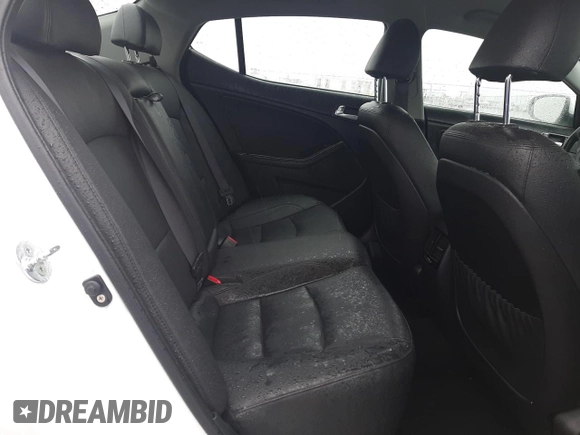 2015 Kia Optima EX with VIN KNAGN4AD7F5081869, listed as a Copart auction lot 55266585 with 106,830 mi miles and Salvage title. Bid and sale history available at DreamBid. Image 10.