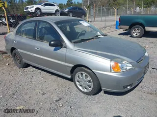 2003 Kia Rio with VIN KNADC125236266545, listed as a IAAI auction lot 41888737 with 114,267 mi miles. Bid and sale history available at carsss.com. Image 1.