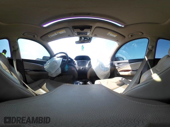 2017 Acura MDX Technology with VIN 5FRYD4H57HB037606, listed as a IAAI auction lot 42151431 with 45,156 mi miles and . Bid and sale history available at DreamBid. Image 18.