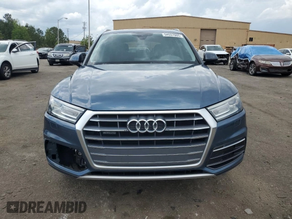 2018 Audi Q5 Premium with VIN WA1ANAFY2J2014703, listed as a Copart auction lot 54537065 with 119,549 mi miles and Clean Title. Bid and sale history available at carsss.com. Image 5.