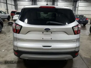 2017 Ford Escape SE with VIN 1FMCU0GD6HUE08710, listed as a Copart auction lot 51334655 with 151,800 mi miles and Salvage Title. Bid and sale history available at carsss.com. Image 6.