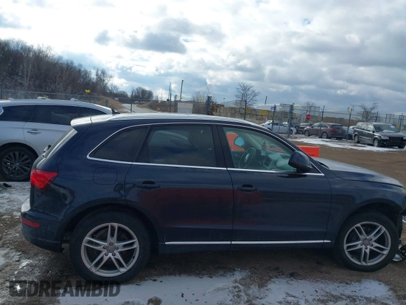 2014 Audi Q5 Premium Plus with VIN WA1LFAFP7EA124297, listed as a IAAI auction lot 41304869 with 109,545 mi miles. Bid and sale history available at carsss.com. Image 13.