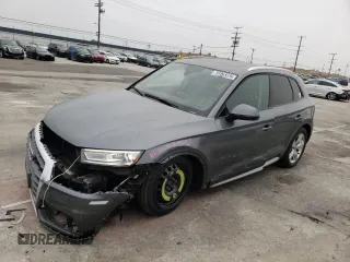 2018 Audi Q5 Premium with VIN WA1ANAFY8J2014110, listed as a Copart auction lot 63578382 with 34,216 mi miles. Bid and sale history available at carsss.com. Image 2.