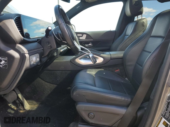 2021 Mercedes-Benz GLS 450 with VIN 4JGFF5KE1MA433451, listed as a Copart auction lot 47578184 with 30,296 mi miles and Salvage Title. Bid and sale history available at DreamBid. Image 7.