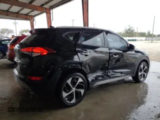 2017 Hyundai Tucson Sport with VIN KM8J33A29HU483713, listed as a Copart auction lot 45854785 with 55,968 mi miles and Salvage title. Bid and sale history available at DreamBid. Image 3.