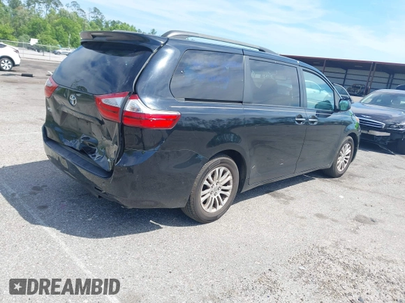 2015 Toyota Sienna XLE with VIN 5TDYK3DC9FS566344, listed as a IAAI auction lot 42049288 with 154,337 mi miles. Bid and sale history available at carsss.com. Image 4.