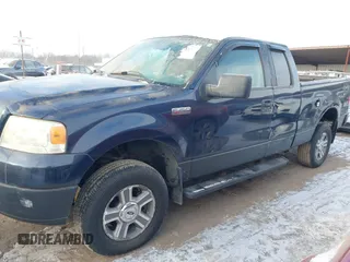 2006 Ford F-150 XLT with VIN 1FTPX14566NA73682, listed as a IAAI auction lot 41395123 with 187,033 mi miles. Bid and sale history available at carsss.com. Image 6.