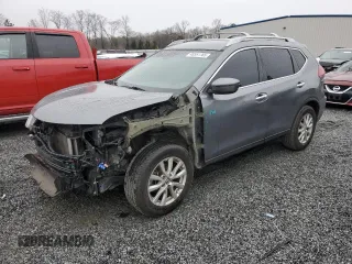 2020 Nissan Rogue S with VIN 5N1AT2MT5LC785707, listed as a Copart auction lot 48551765 with 227,579 mi miles and Salvage Title. Bid and sale history available at carsss.com. Image 1.