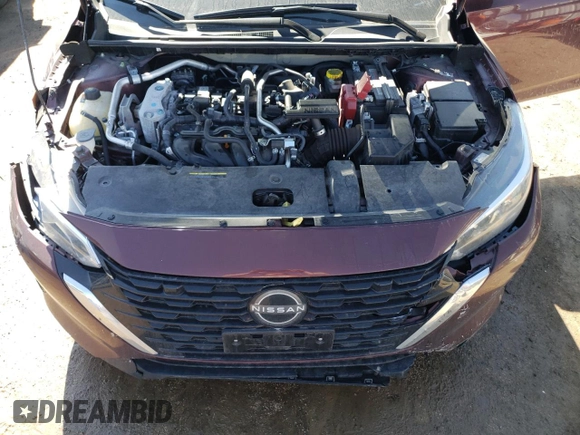 2024 Nissan Sentra SV with VIN 3N1AB8CV7RY304999, listed as a Copart auction lot 47881475 with 39,071 mi miles and Salvage Title. Bid and sale history available at DreamBid. Image 11.