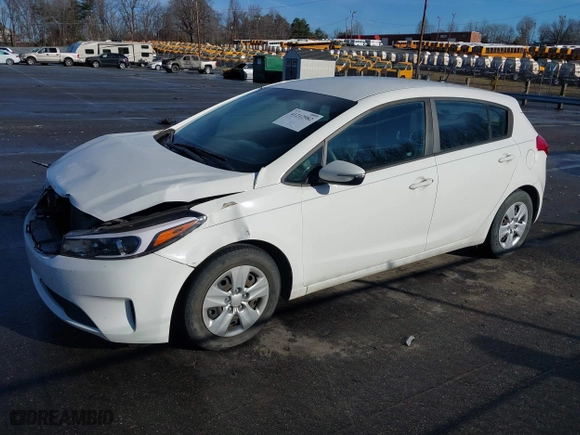 2018 Kia Forte5 LX with VIN KNAFK5A87J5772972, listed as a IAAI auction lot 41212982 with 64,460 mi miles. Bid and sale history available at carsss.com. Image 22.