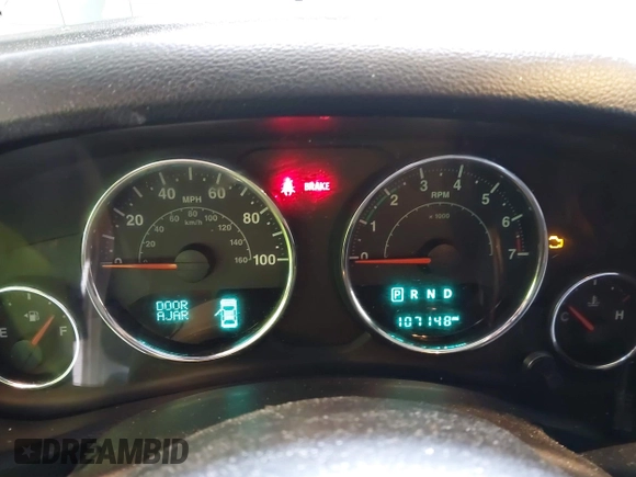 2015 Jeep Wrangler Sahara with VIN 1C4AJWBG7FL648621, listed as a IAAI auction lot 42439781 with 107,148 mi miles and . Bid and sale history available at DreamBid. Image 7.