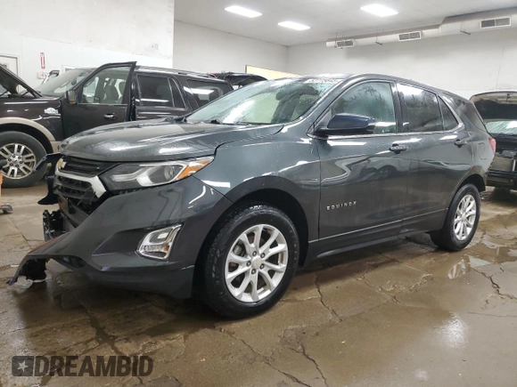 2018 Chevrolet Equinox LT with VIN 3GNAXJEV1JS568401, listed as a Copart auction lot 52775645 with 102,874 mi miles and Clean Title. Bid and sale history available at DreamBid. Image 1.