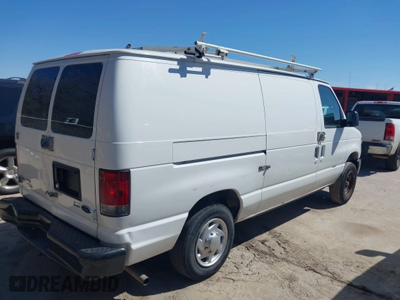 2012 Ford Econoline Cargo Commercial with VIN 1FTNE1EW7CDB08722, listed as a IAAI auction lot 41703842 with 252,175 mi miles and . Bid and sale history available at carsss.com. Image 4.